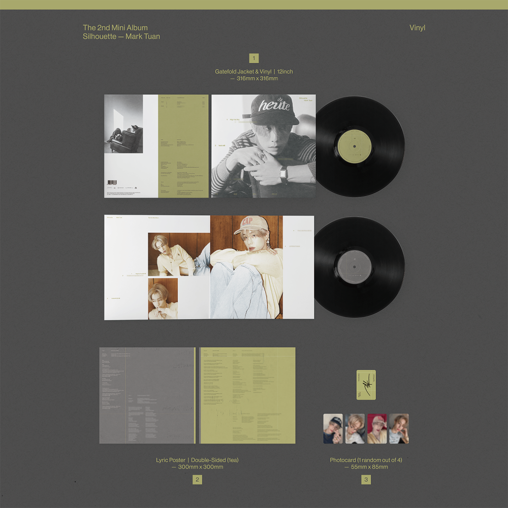 마크 투안 (Mark Tuan) - Silhouette (1LP)