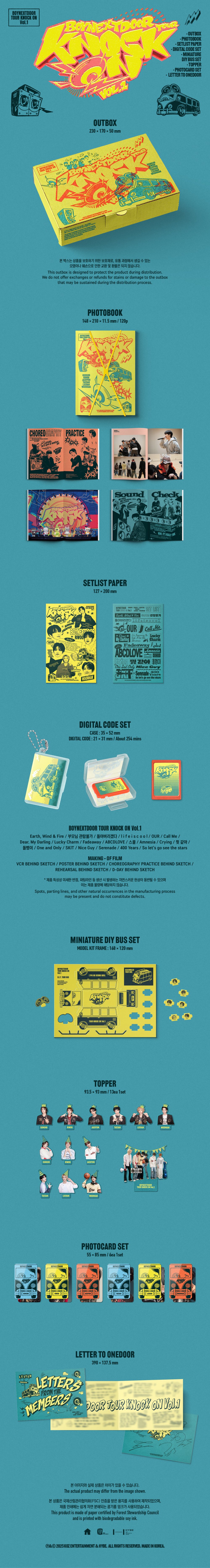 BOYNEXTDOOR TOUR KNOCK ON Vol.1